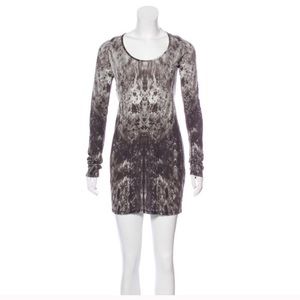 Helmut Lang printed mini dress size Small / Medium